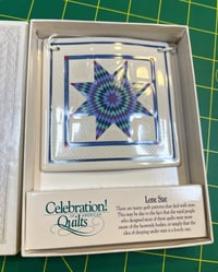 Image 1 of Celebration of American Quilts Ornament- Lone Star