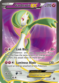 Gardevoir EX (Full Art) - XY - Steam Siege - 111/114 / Ultra Rare - Near Mint