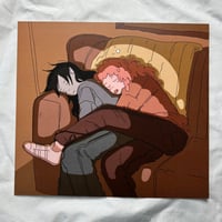 Image 2 of bubbline sleeping print