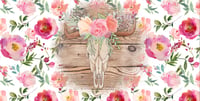 Image 1 of Floral Skull