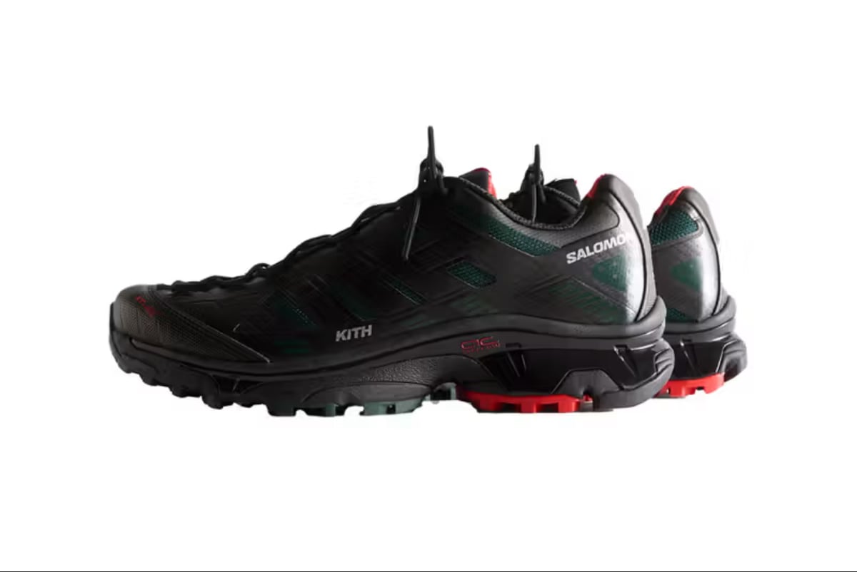 KITH × Salomon \"Black/Scarab/Fiery Red\" KITH for Salomon XT-4K - Black/Scarab/Fiery Red Size 9 | eBay
