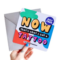 Tattoo Gift Card