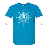 Image 3 of Softstyle compass tee