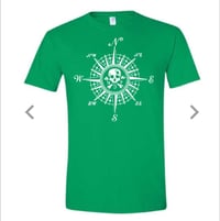 Image 2 of Softstyle compass tee