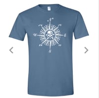 Image 4 of Softstyle compass tee