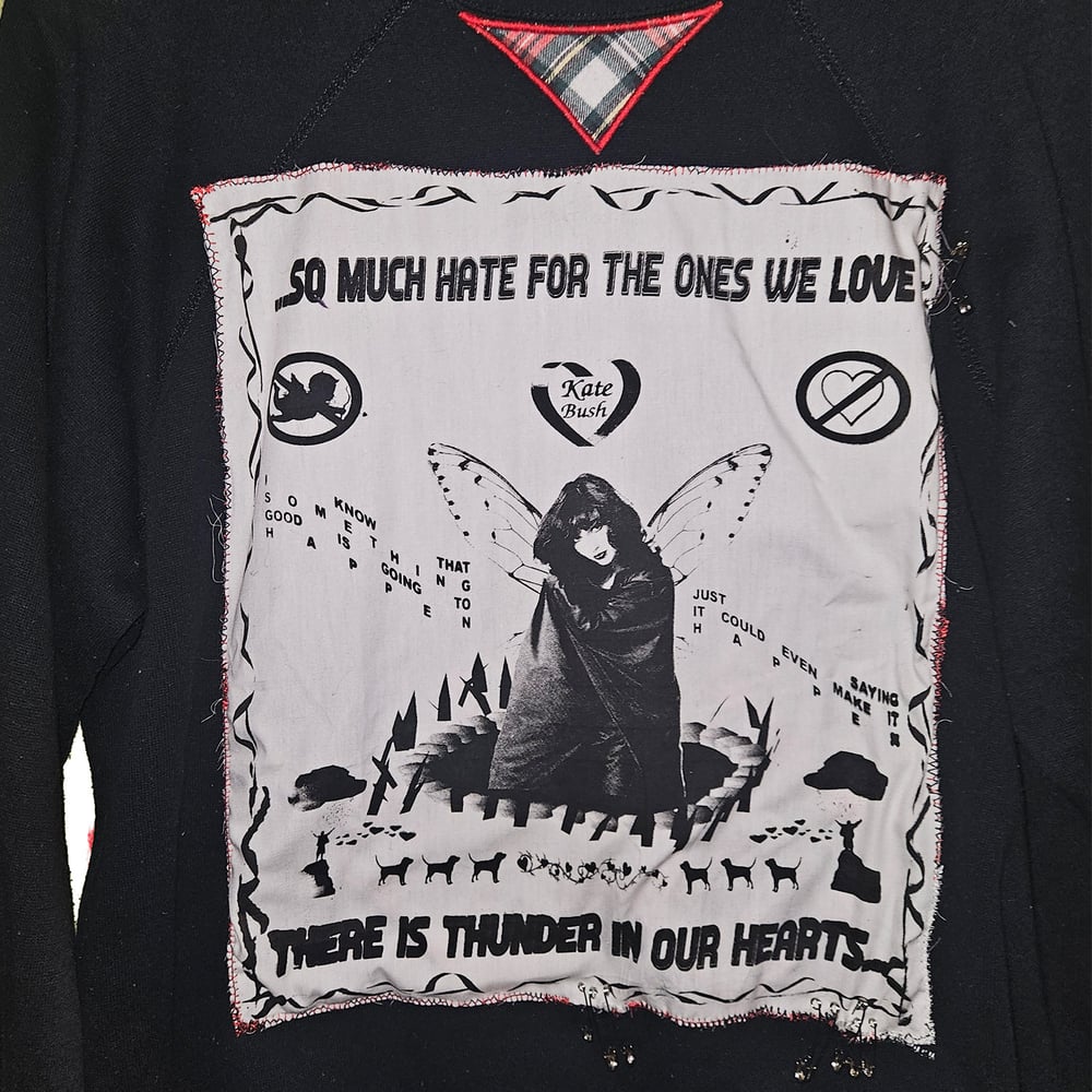 Image of so much hate for the ones we love (large sweater)