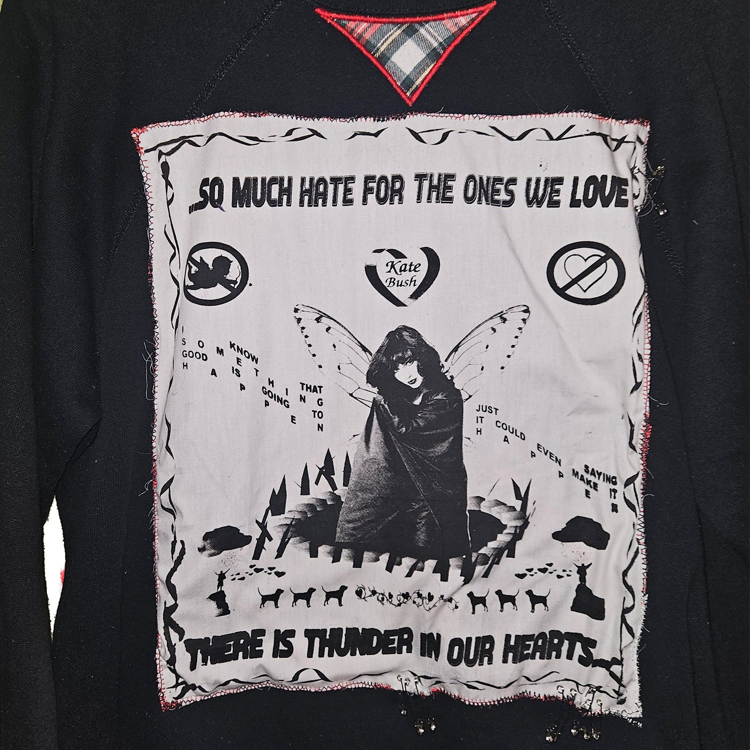 Image of so much hate for the ones we love (large sweater)