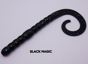 Image of 7.5" Curly Sue Worm (8pk) (Traditional Colors)
