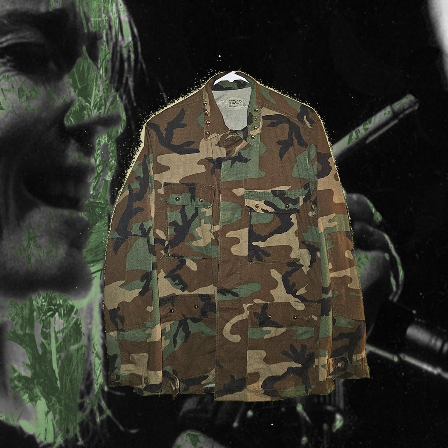 Image of this is the beginning of forever and ever (small camo jacket)