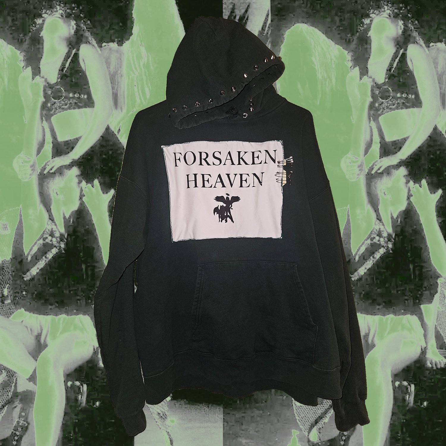 Image of forsaken heaven (XL hoodie)