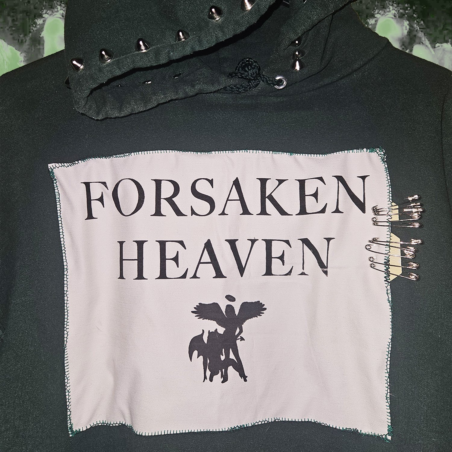 Image of forsaken heaven (XL hoodie)