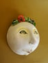 Wall mask with floral wreath Image 2