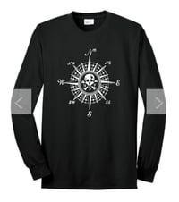 Long sleeve compass heavy cotton