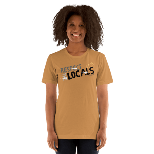 Image of RESPECT LOCALS tee