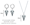 Image of Dragon Age Veilguard Antivan Crow Jewelry - Pin Necklace Earrings - Lucanis