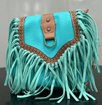 Image 1 of Teal handbag