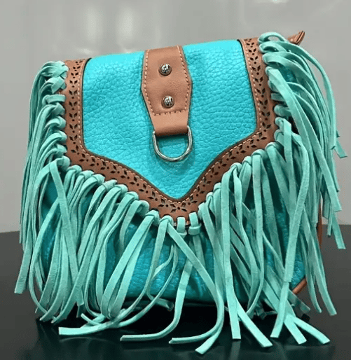 Image of Teal handbag