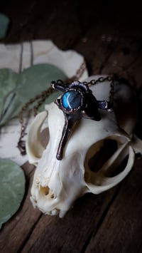 Image 5 of Cat Bone and Labradorite Amulet