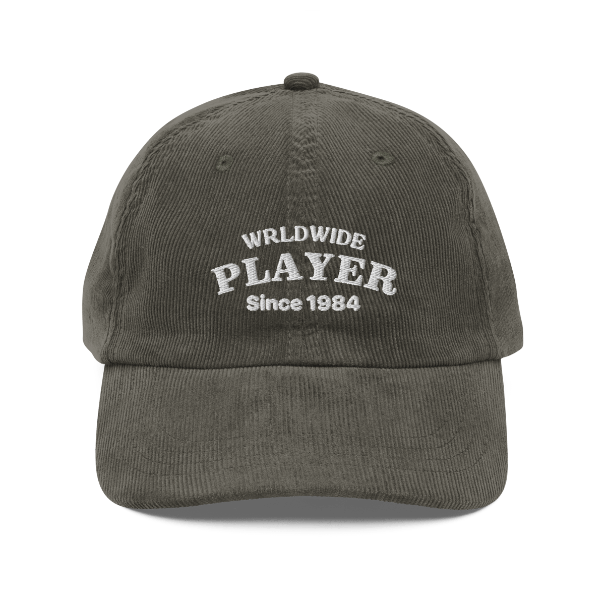 WRLDWIDE PLAYER Vintage Corduroy Cap | dkrolla67