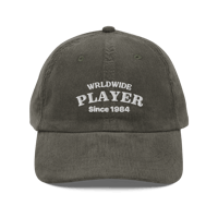 Image 5 of WRLDWIDE PLAYER Vintage Corduroy Cap