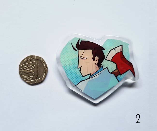 Survivor Heart Pins