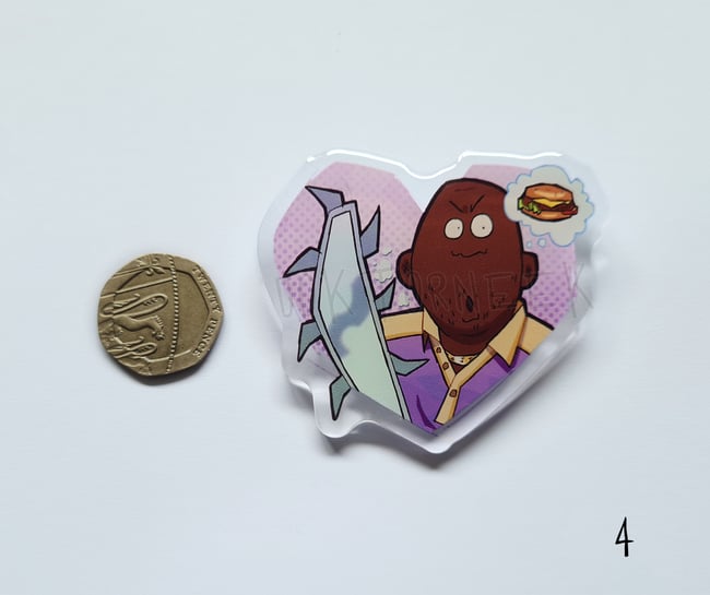 Survivor Heart Pins