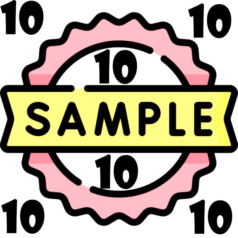 Image of Sample Pack of 10 Laser Engraving Blanks to Try at Wholesale Price.