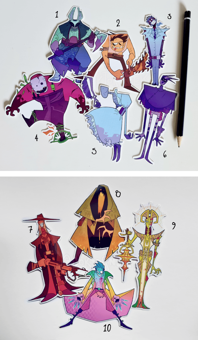 Killer Vinyl Stickers