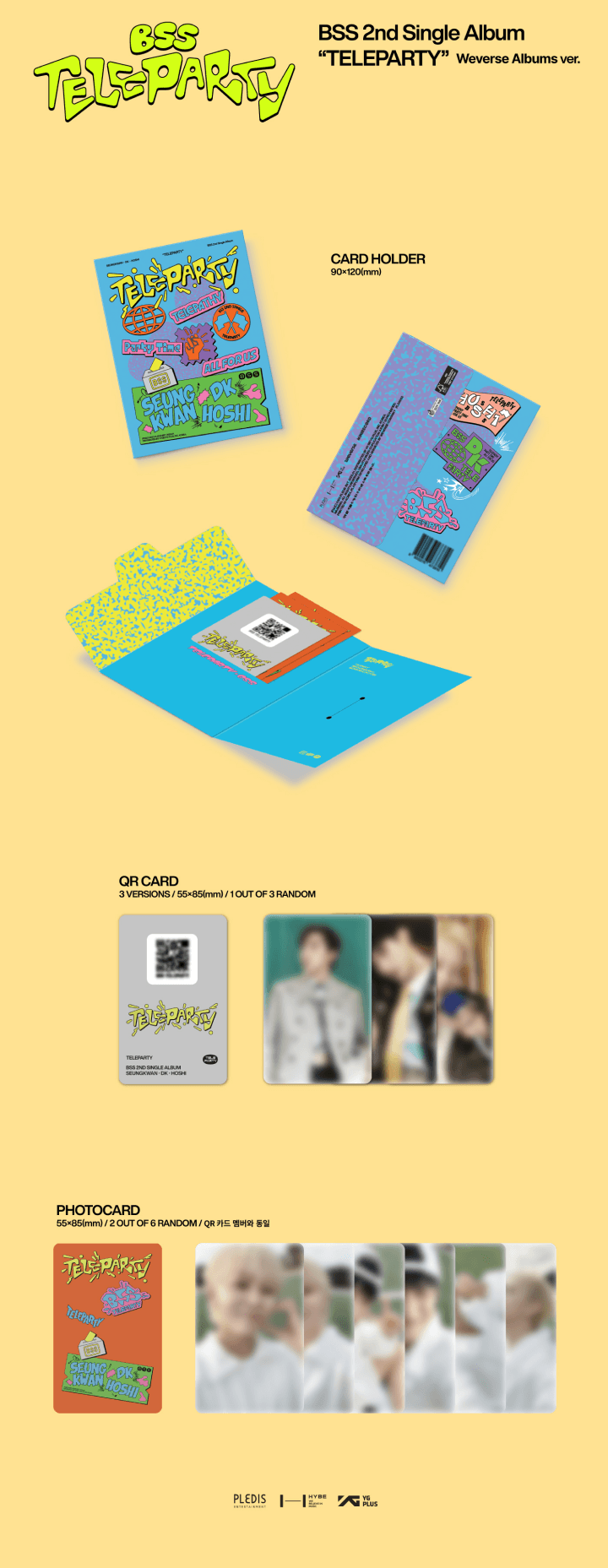 Image of BSS (Seventeen) TELEPARTY (Weverse Album) + Weverse Shop POBs