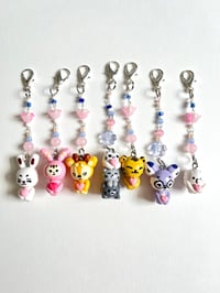 Image 3 of i <3 you miniteen keychain