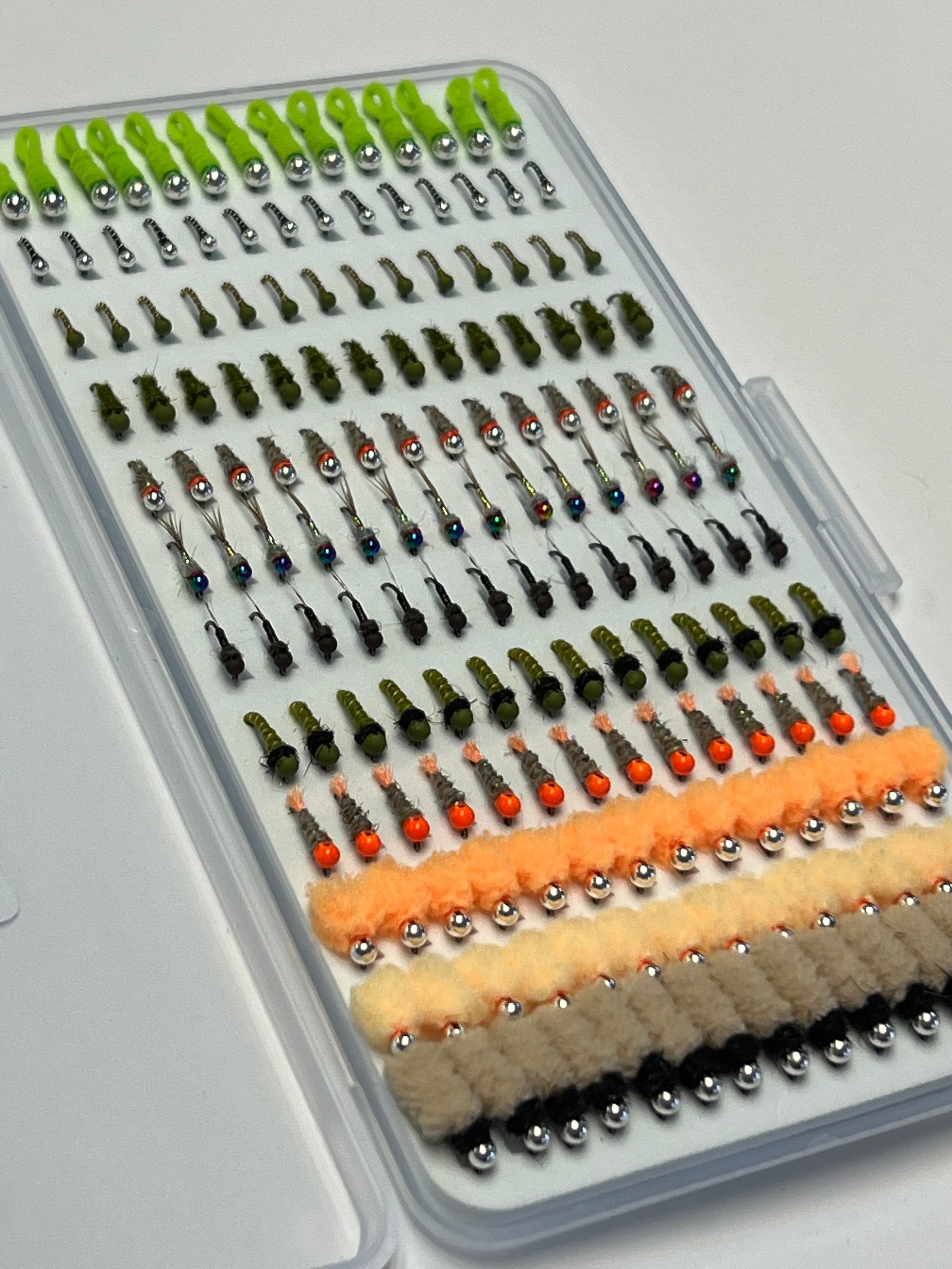 Fully Loaded Euro Nymph Fly Boxes | Fleeger’s Flies