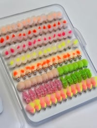 Image 6 of Fully Loaded Steelhead Egg Pattern Fly Boxes