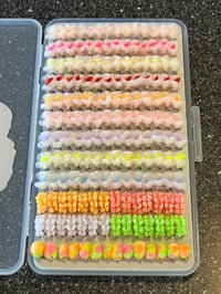 Image 7 of Fully Loaded Steelhead Egg Pattern Fly Boxes