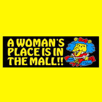 WOMAN’S PLACE BUMPER STICKER