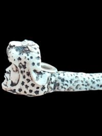 Image 1 of Aztec Jaguar Warrior Pipe 