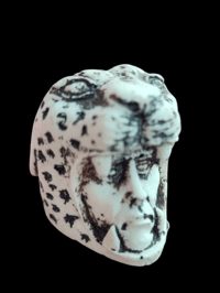 Image 2 of Aztec Jaguar Warrior Pipe 