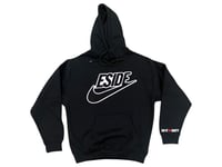 Image 1 of ESide Swoosh Logo Black Hoodie 