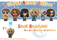 [PREORDER] MOUTHWASHING - BEAN KEYCHAINS