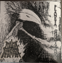 Image 1 of Corteza Inhumana / ALGO - Planeta Agonizando / Apagare Mi Vida split LP
