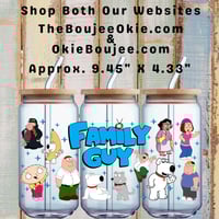 Family Guy Double Sided Uv Dtf Wrap W0654