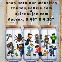 Minecraft Double Sided Uv Dtf Wrap   W0661