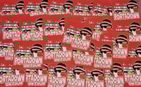 Image 2 of Pack of 25 6x6cm Portadown On Tour Football/Ultras Stickers.