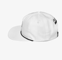 Image 3 of MALBON X UNDEFEATED ROPE HAT WHITE [2024]