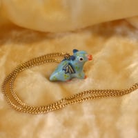 Image 2 of Sitting Dragon Necklace