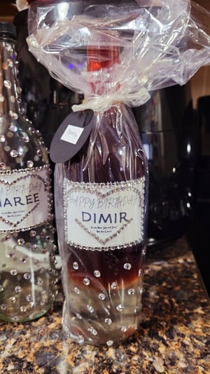 Image of Name Only Birthday Bottle