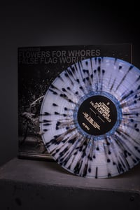 Image 2 of FFW - False Flag World (Clear With Black Splatter) 12"