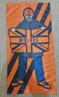 **HALF PRICE**Wolves SI Casual 1x0.5m Football/Ultras Flag.