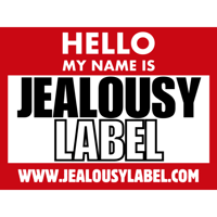 Image 1 of Hello My Name Is Slap Tag Stickers