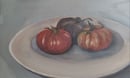 Image 4 of Tomates anciennes sur une assiette