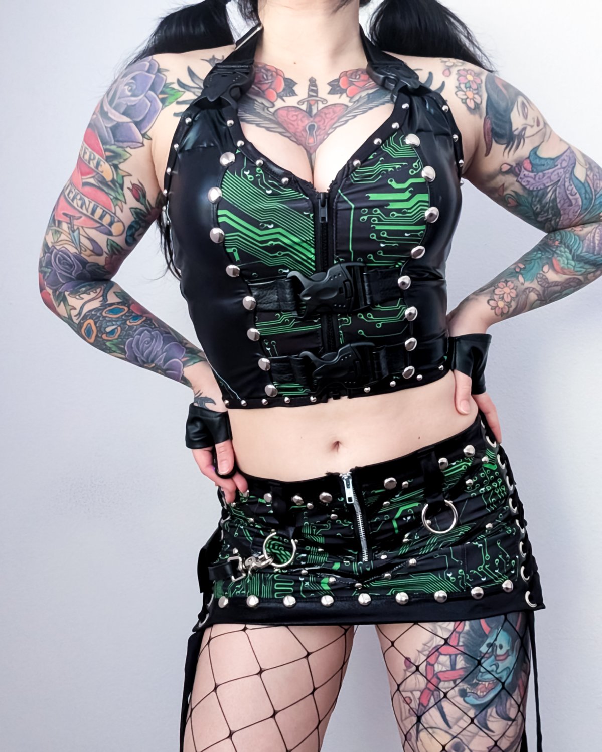 Crash Override Industrial Bustier